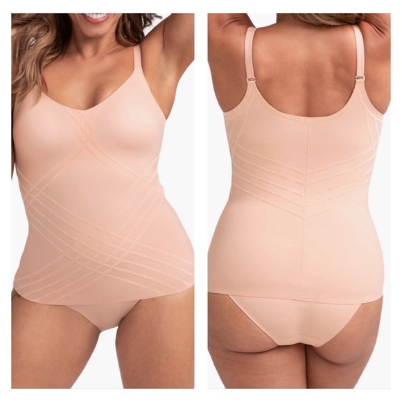 NWT Honeylove Silhouette Camisole Women’s SZ 1X in Rose Tan - Picture 1 of 7